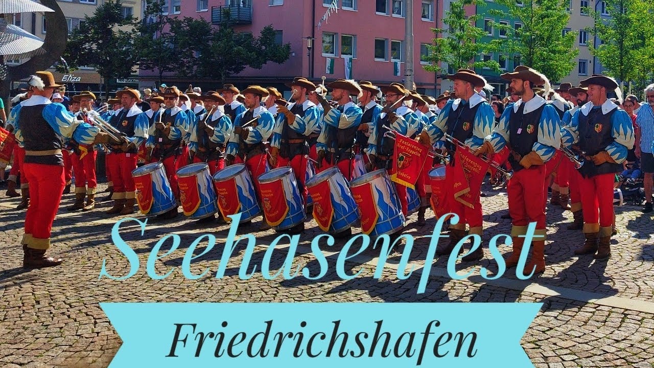 Old City Friedrichshafen, Seehasenfest Bodensee 🌊🔥🇩🇪