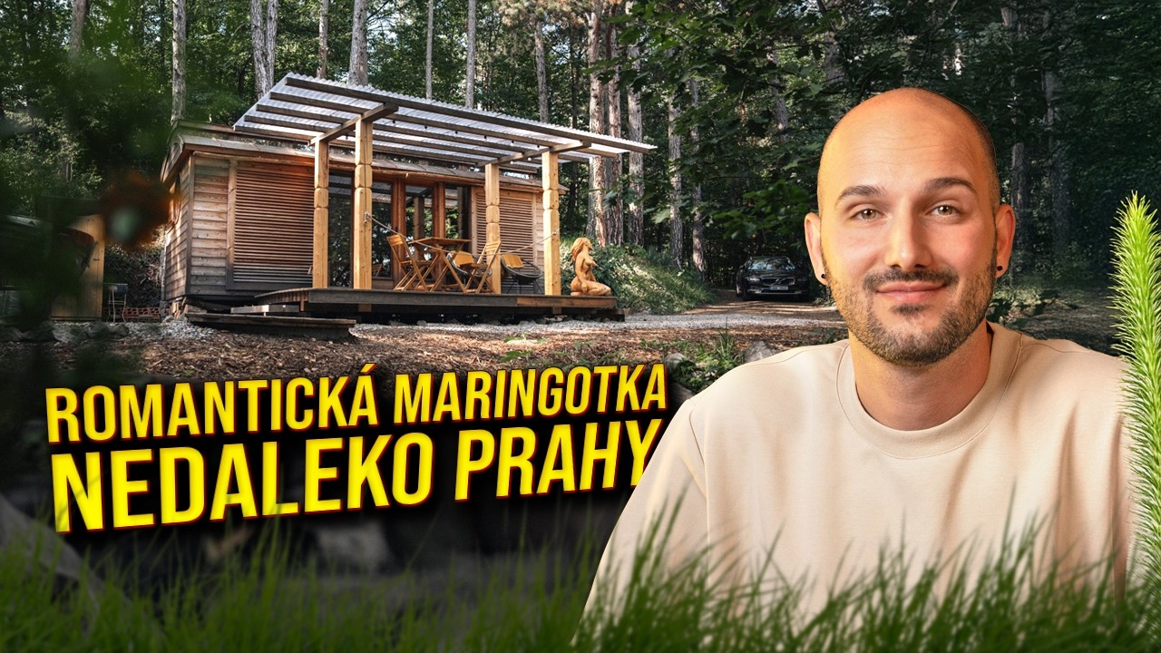 Prohlídka kouzelného glampingu: Útulná maringotka s vlastním wellness nedaleko Prahy