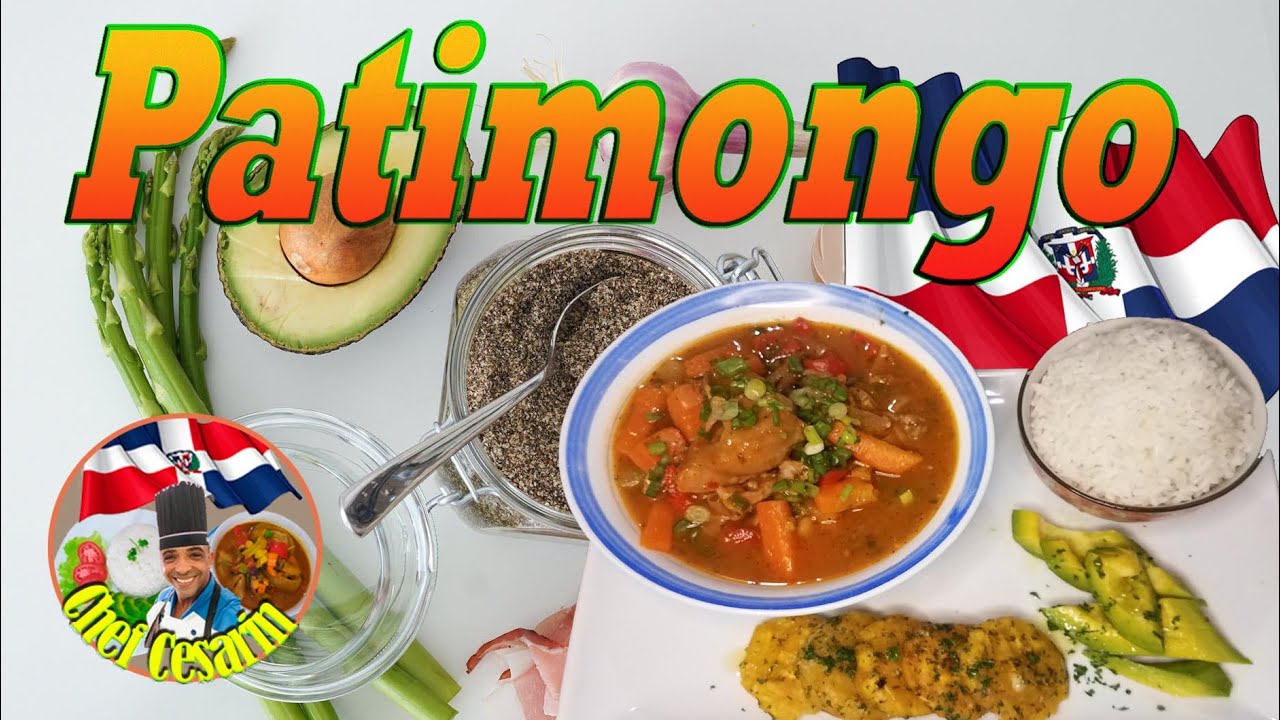 El verdadero Patimongo Dominicano Chef Cesarin.