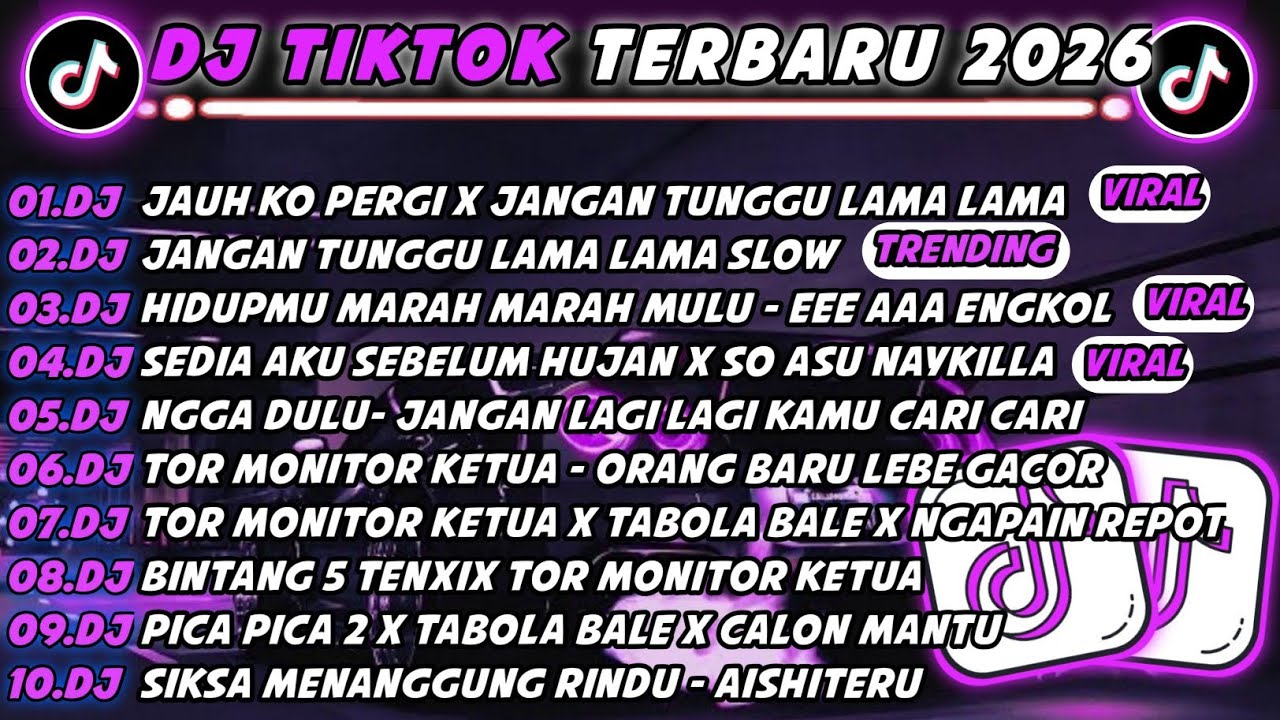 DJ TIKTOK TERBARU 2026 🎵 SO JAUH KO PERGI SA CERITAKN PADA BINTANG BINTANG 🎵 SEDIA AKU SEBELUM HUJAN