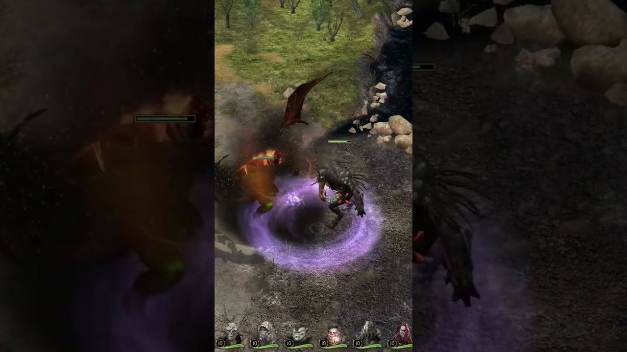 BALROG VS GWANTHAUR! #AotR #bfme #rts