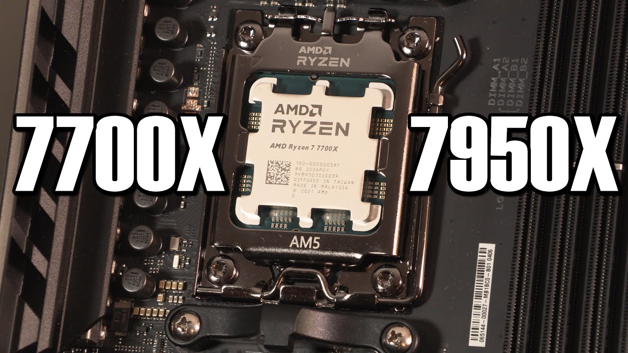 Обзор процессоров AMD Zen 4 Ryzen 7 7700X и Ryzen 9 7950X