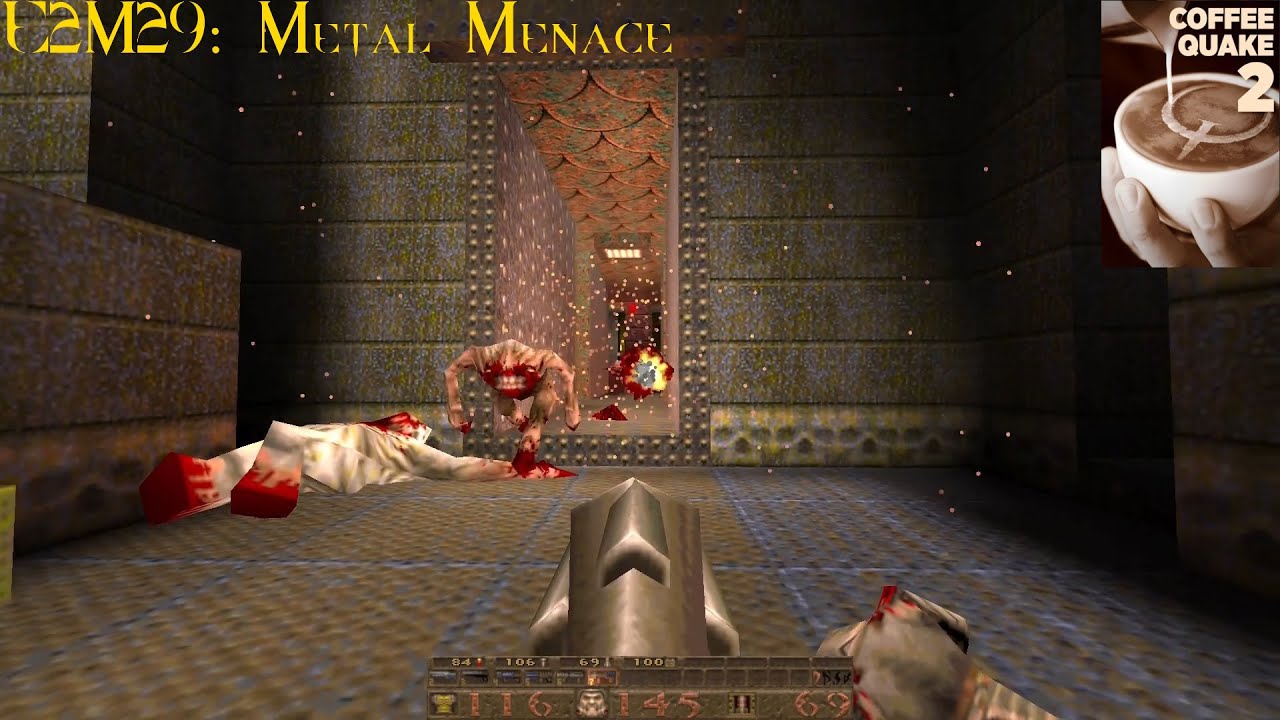 Coffee Quake 2: Double Shot (Normal) - E2M29: Metal Menace (100%)