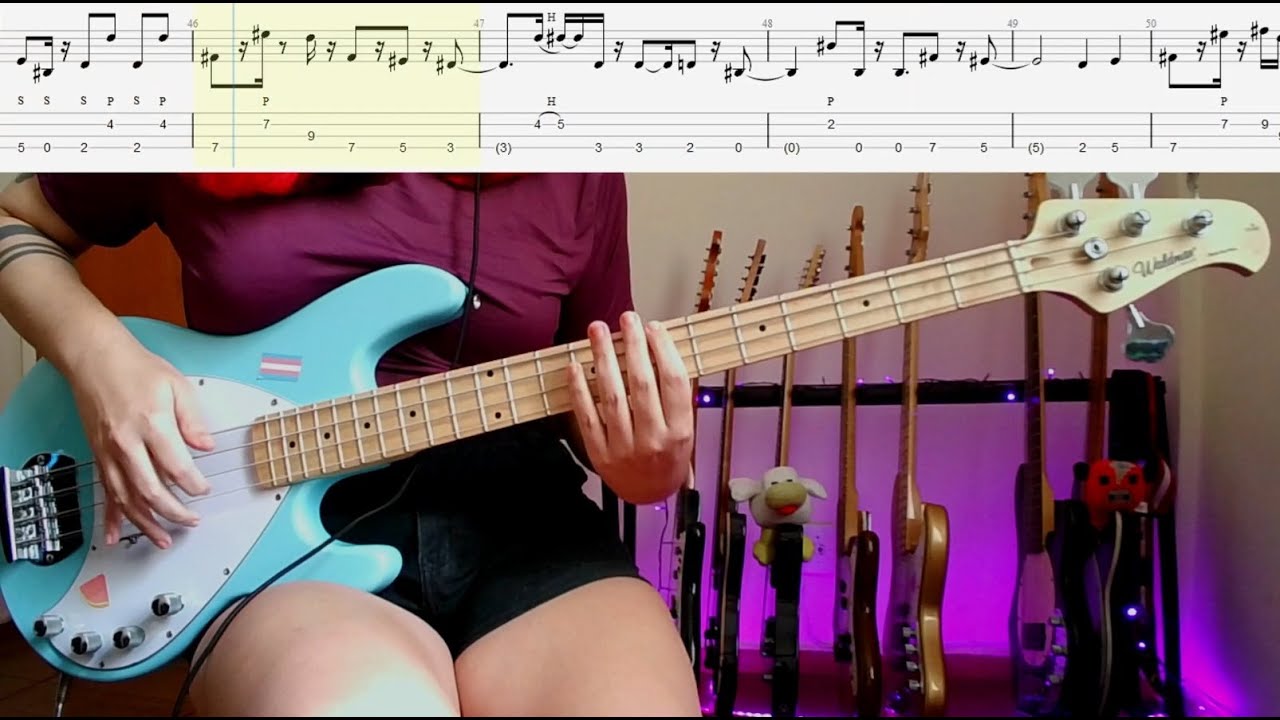Daft Punk feat. Julian Casablancas - Instant Crush (Bass Cover With Tabs)