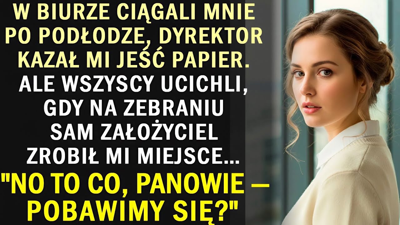 Nową księgową poniżano w biurze. Zaniemówili, gdy główny udziałowiec zaprosił ją na ważną naradę...