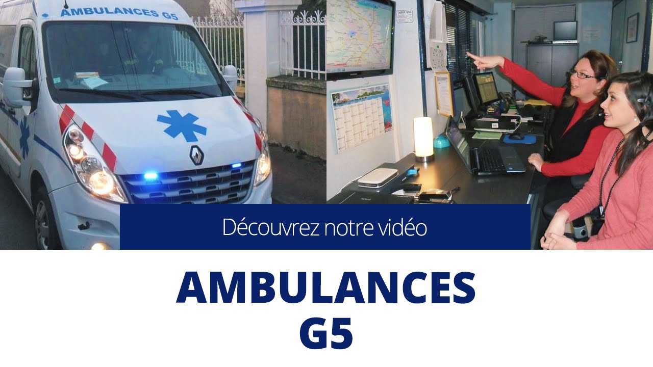 AMBULANCES G5 : Transports de malades assis à Nevers 58
