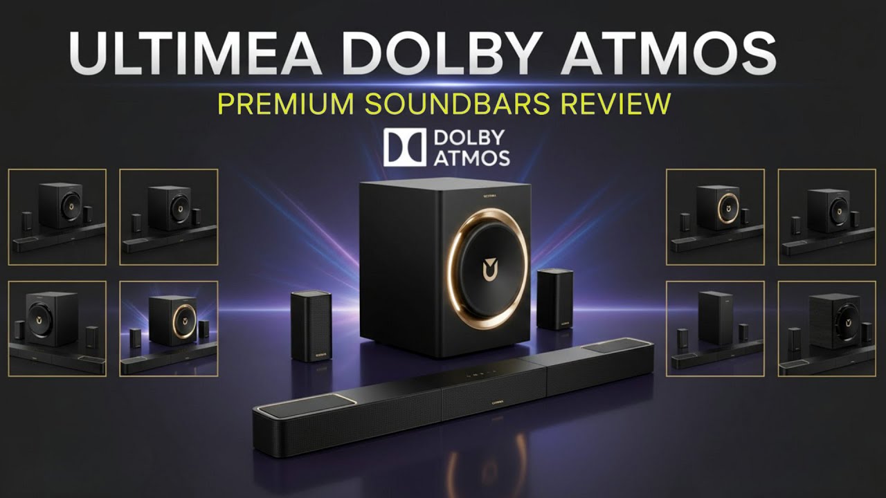 The 7 Best ULTIMEA Dolby Atmos Soundbars You Can Buy in 2026