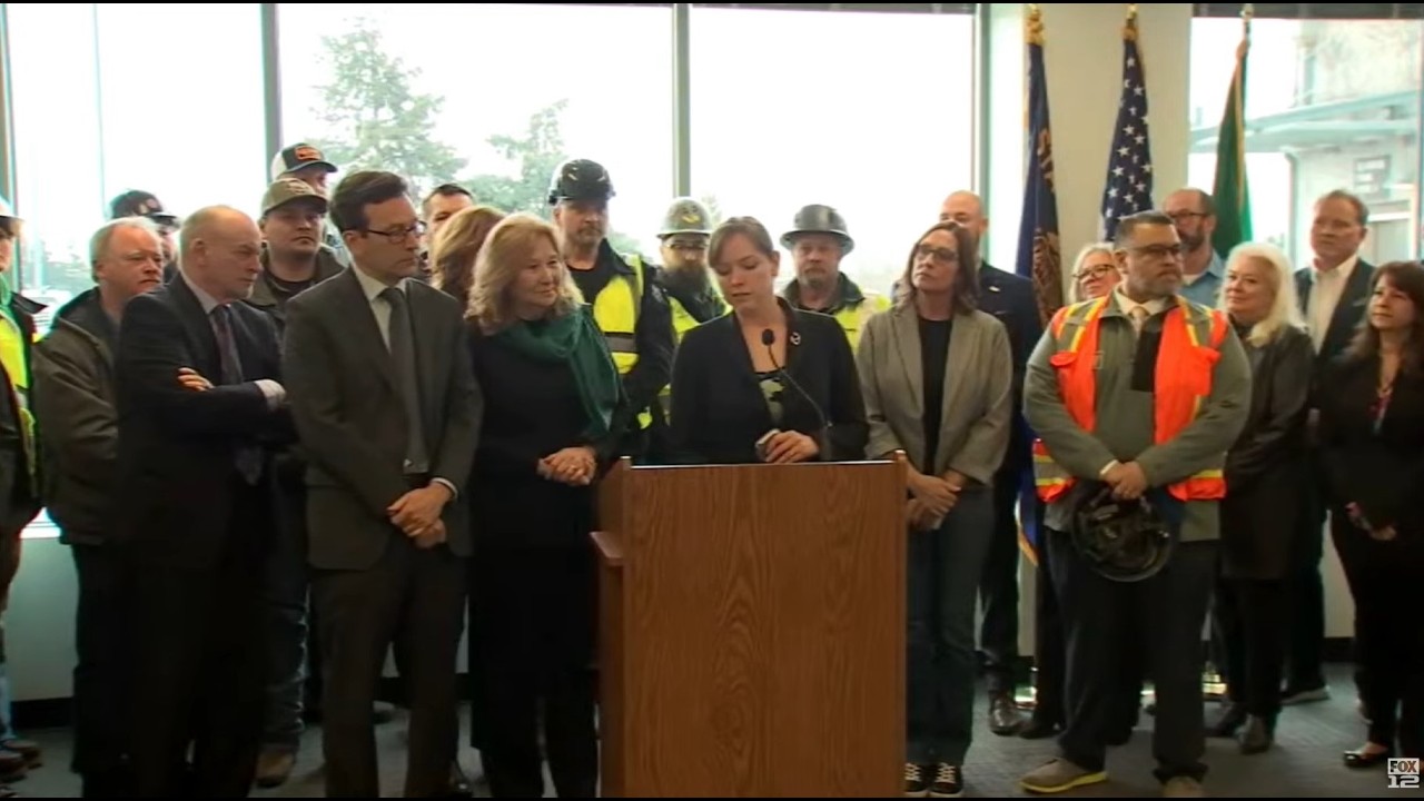 Washington governor talks about updates on Interstate Bridge Replacement Program
