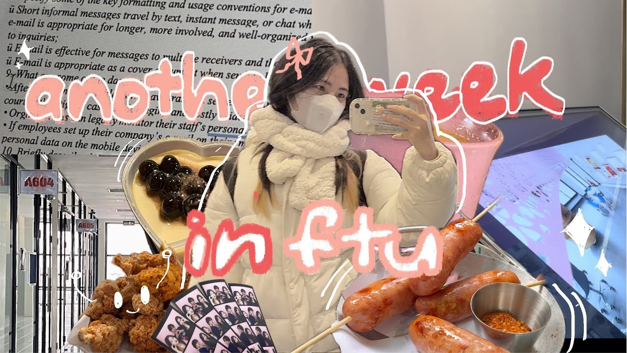 a(nother) week in ftu: study date, 8/3, đi học, đi thi, đi ăn, đi chơi | daily vlog | hamysdiary