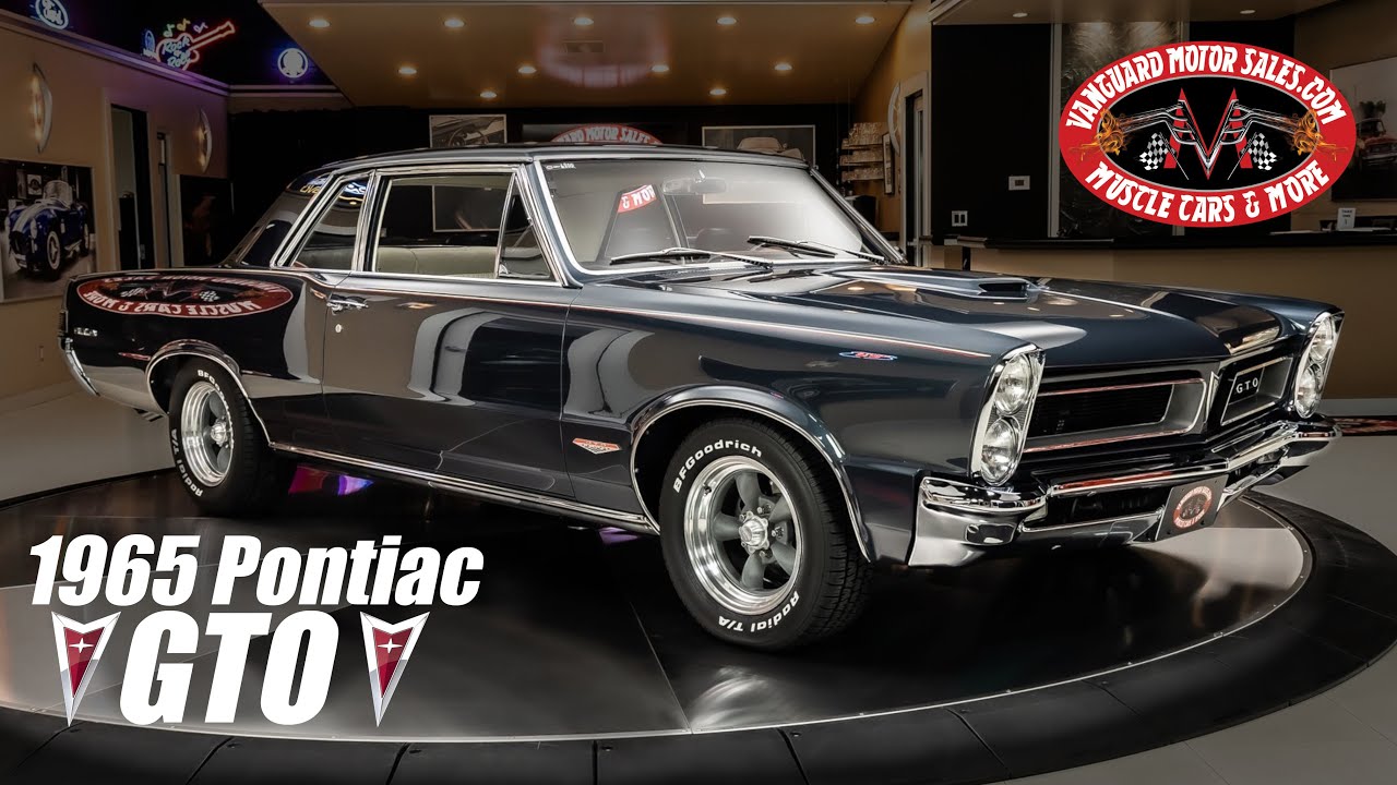 Pontiac GTO 1965 года продаётся в Vanguard Motor Sales #6800