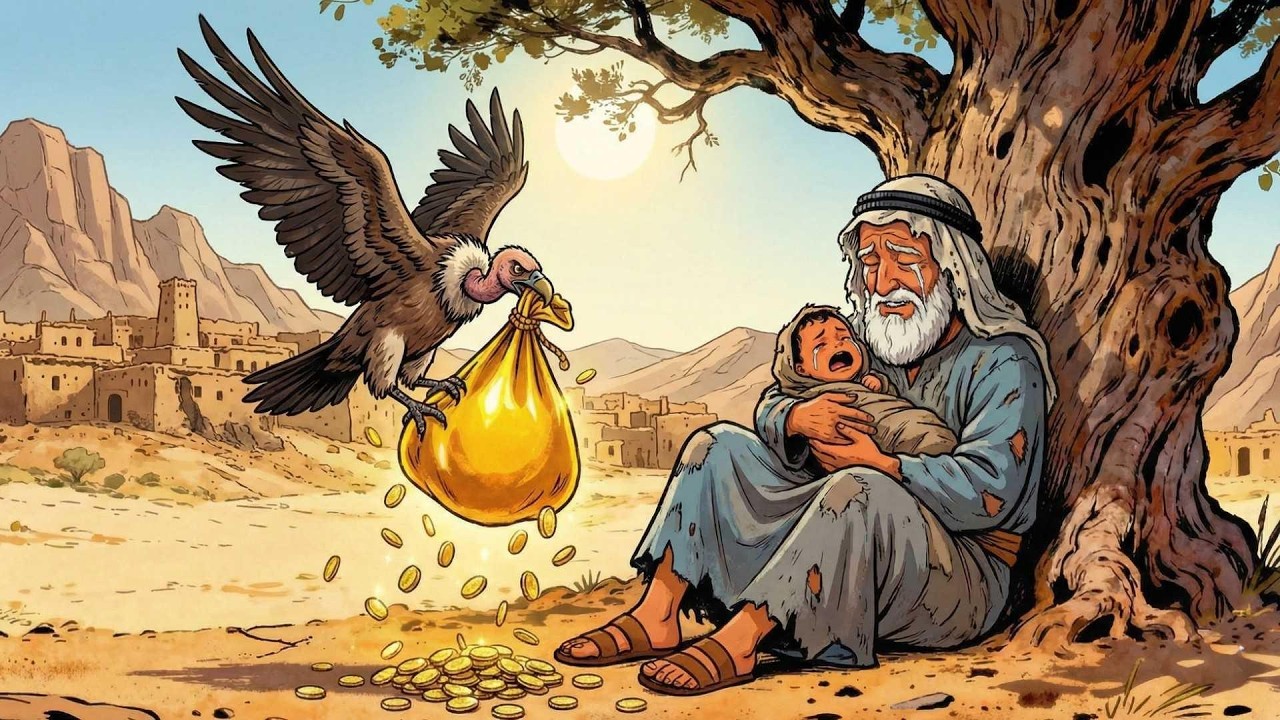 حكاية الفقير الذي أهانه الأغنياء وإبنته مريضة فأرسل الله له إختبارا لينال رزقه!!