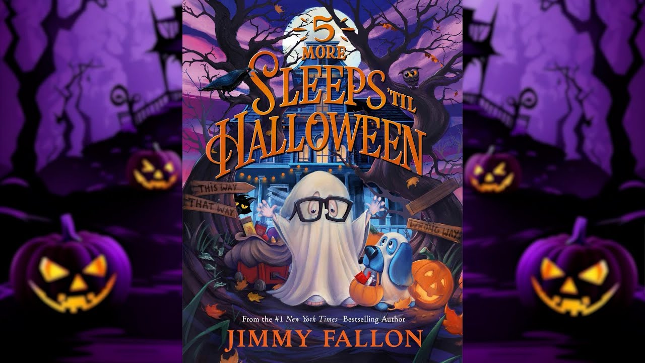 5 More Sleeps ‘til Halloween - An Animated Read Aloud with Moving Pictures and a Spooky Dance Party!