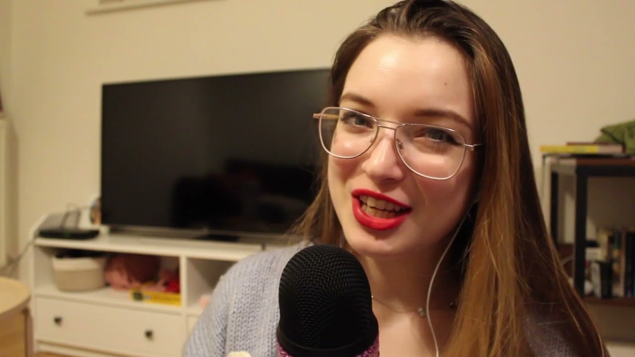 ASMR Whisper Ramble and Gum Chewing