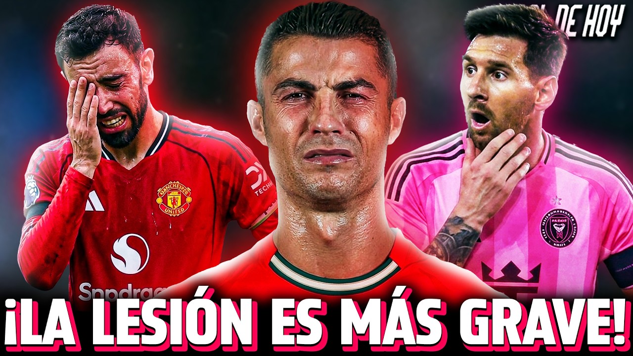 ALARMA por CRISTIANO RONALDO ¿GRAVE LESIÓN? | PARTIDOS RECOMENDADOS | #goldehoy