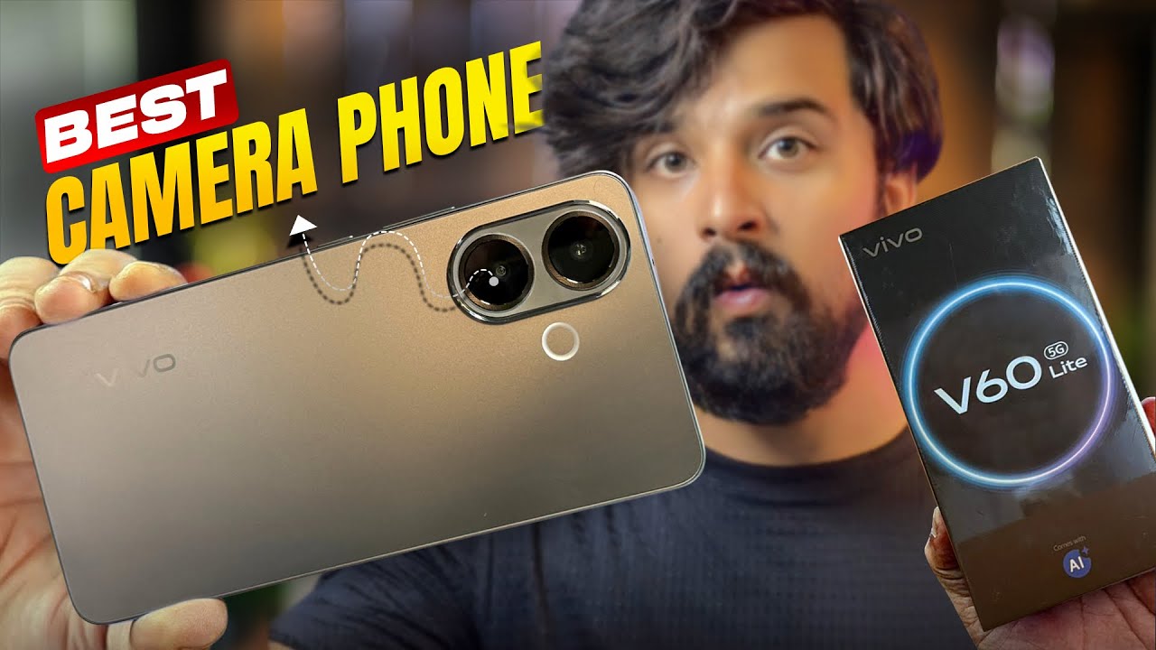 Vivo V60 Lite 5G - Unboxing and Review with Camera Test⚡️Best Mobile under 90000 in Pakistan?