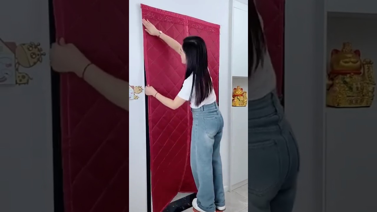 Magnetic Sound Insulation Door Curtains