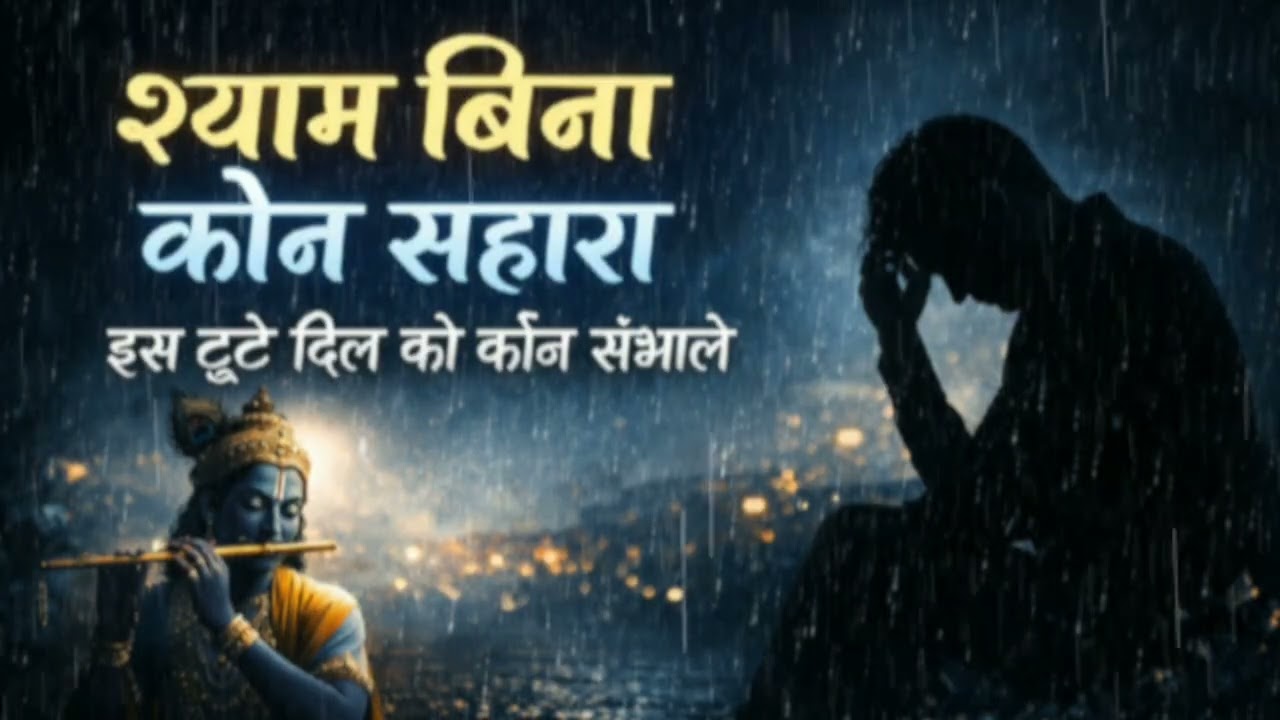 श्याम बिना कौन सहारा 🙏 | दिल को छू लेने वाला कृष्ण भजन