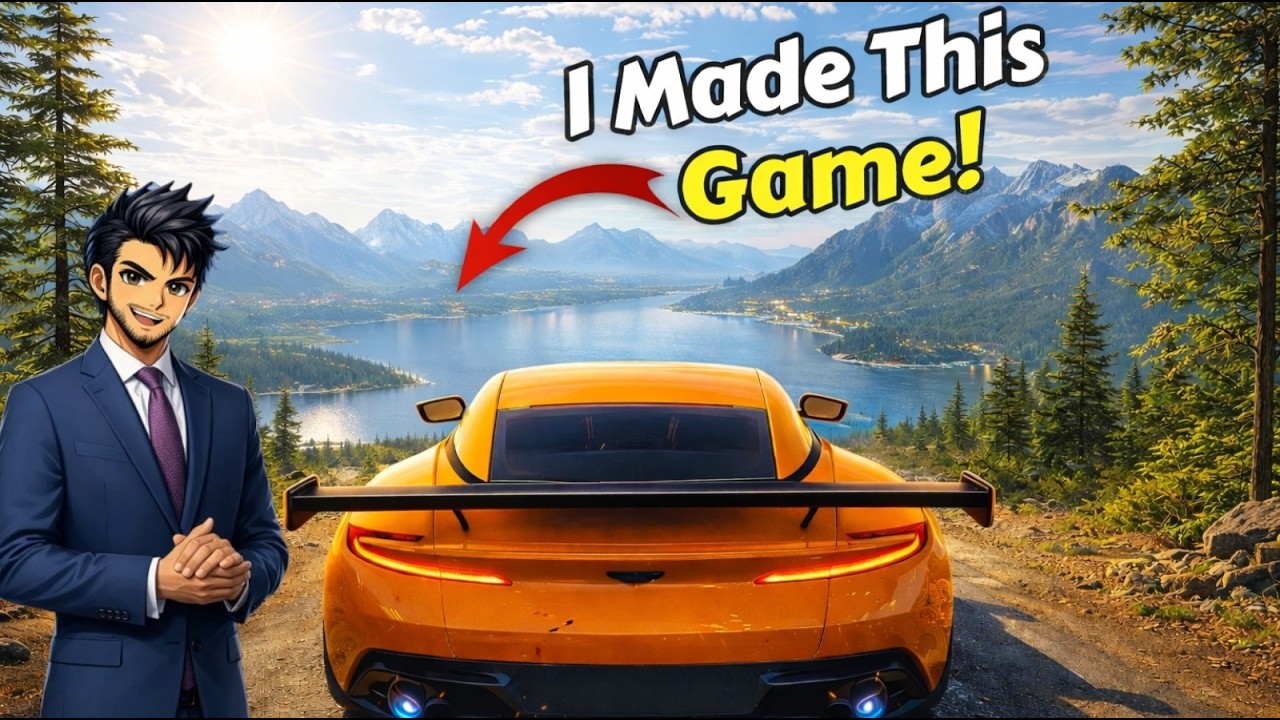 I Made a Car Game in 24 Hours 😱 | Unreal Engine 5.7 ( HINDI )