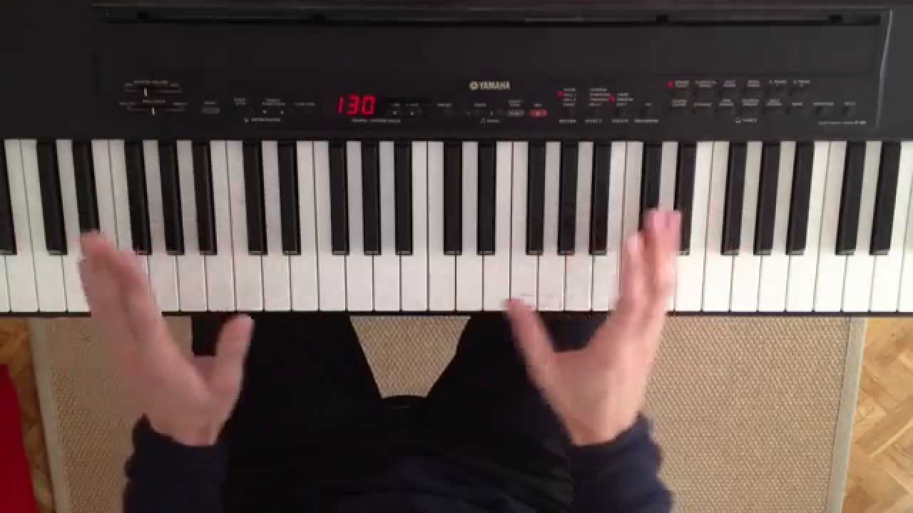 Ejercicios para piano. Velocidad e independencia de dedos 1/2