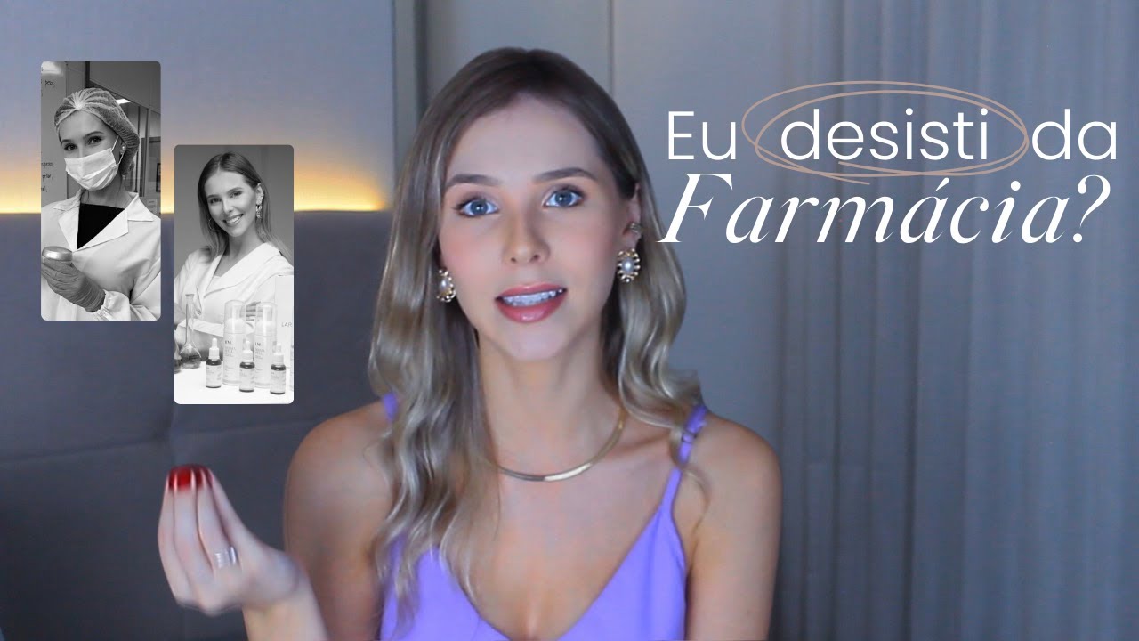 EU DESISTI DA FARMÁCIA? O que aconteceu comigo? Abri meu coração! | Larissa Mocellin