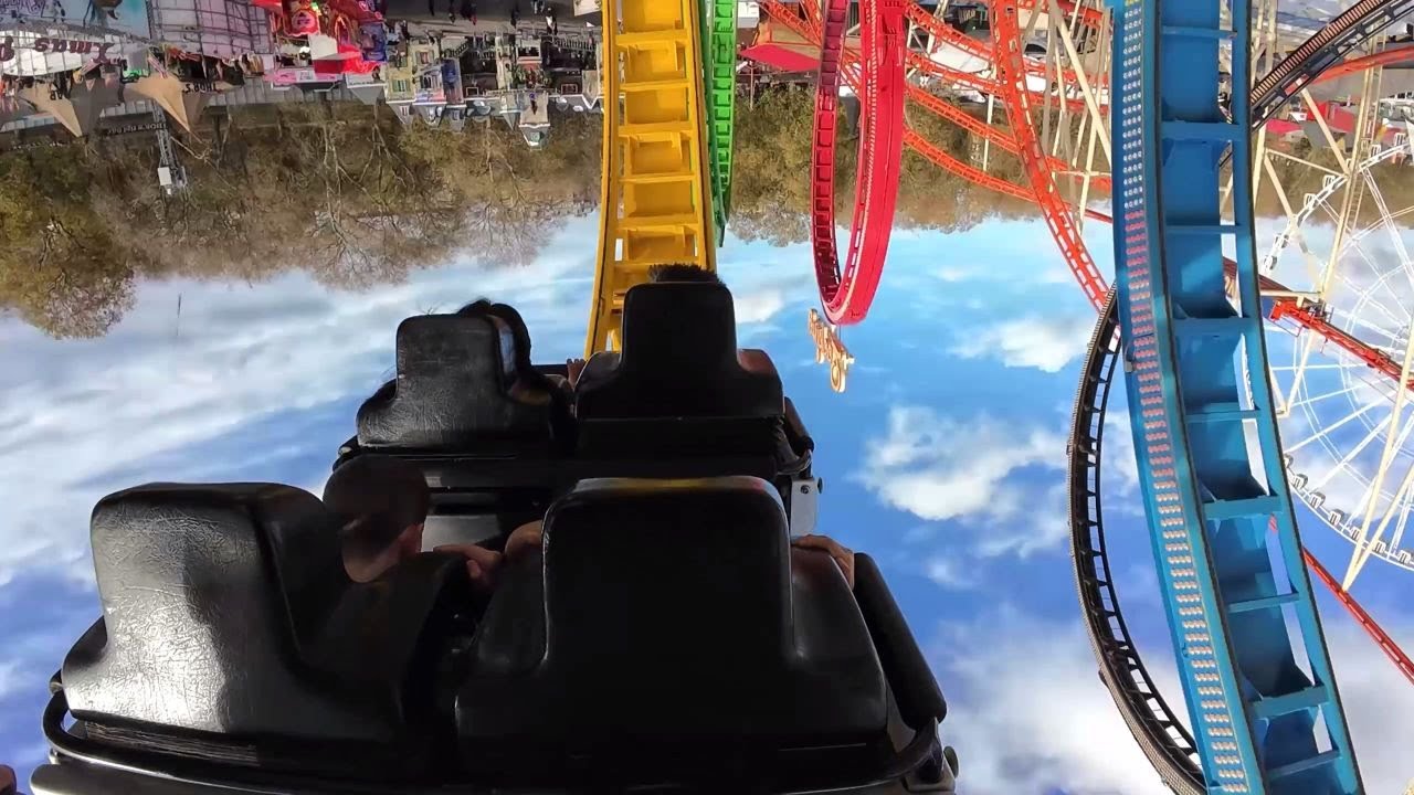 Munich Looping Onride Hyde Park Winter Wonderland 2024