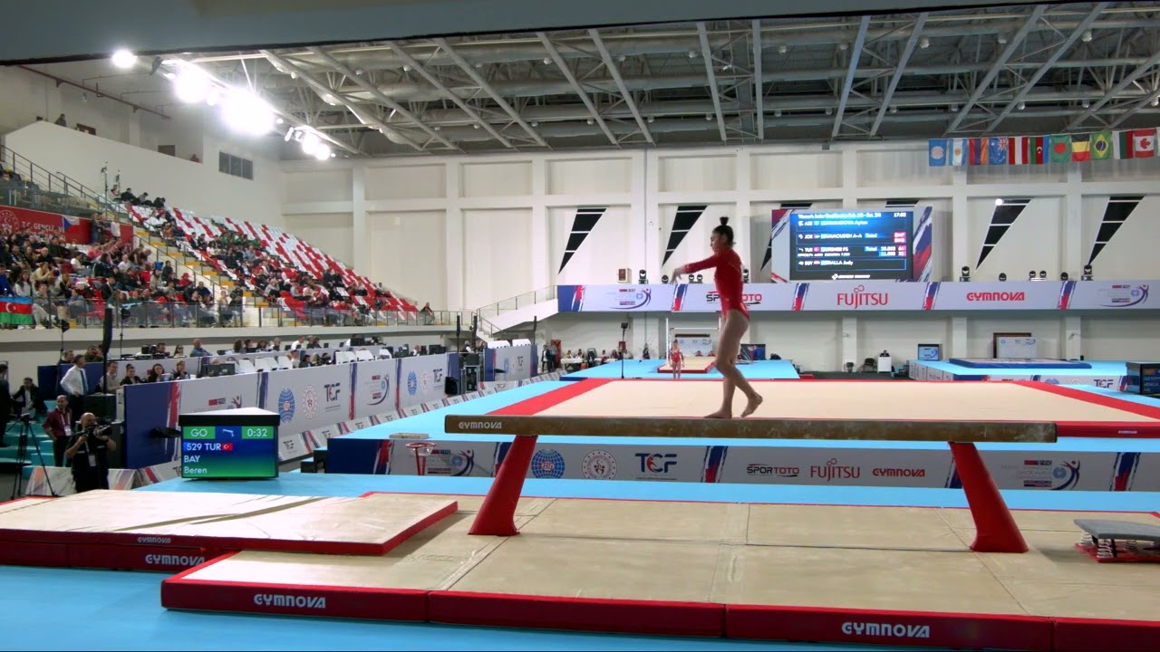 BAY Beren (TUR) - 2023 Artistic Junior Worlds - Qualifications Balance Beam