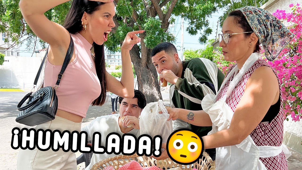 Quiso estafar a vendedora ambulante y se llevó un gran lección