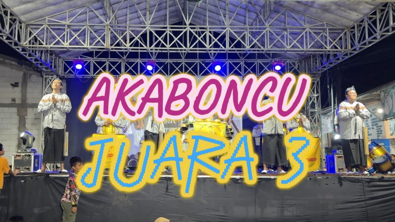 Akaboncu Juara 3 Ruwat Desa Wage 2026