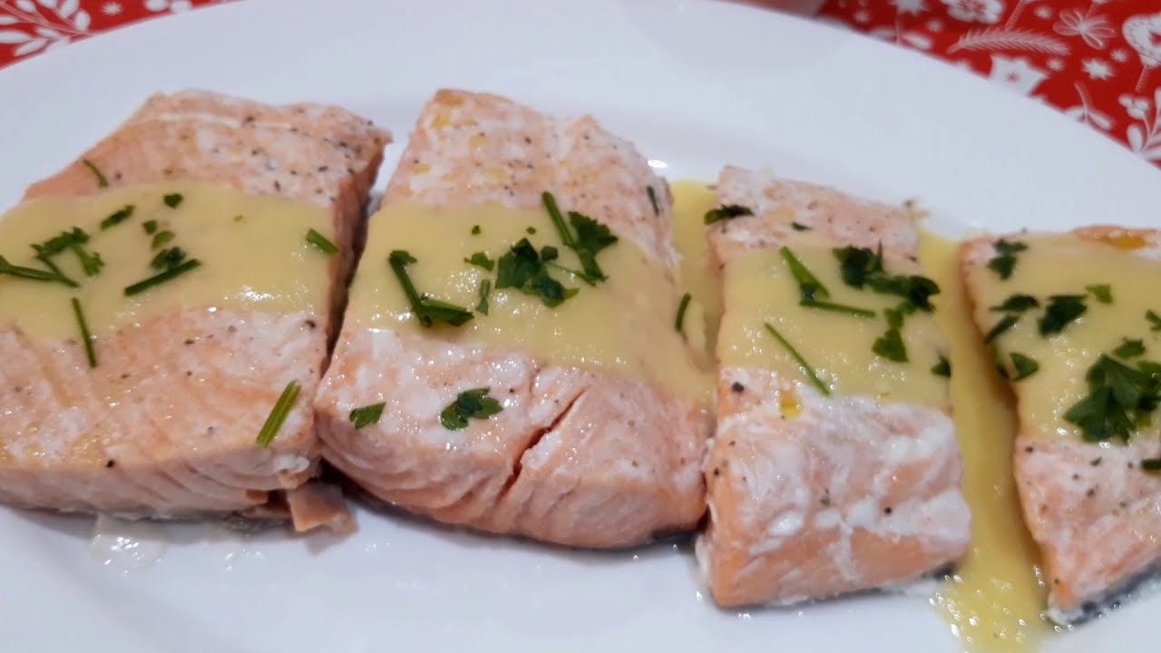 Salmón a la naranja buenísimo en Mambo cecotec
