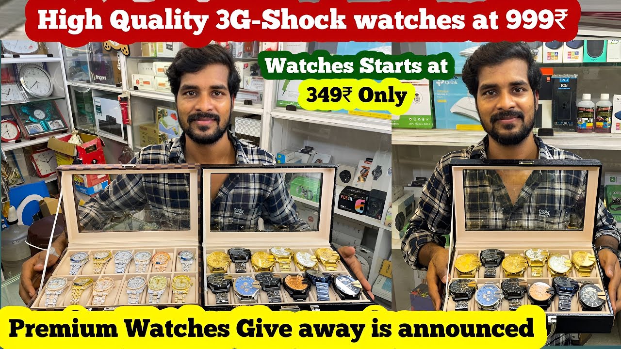 😍⌚️PREMIUM WATCHES IN COMBO OFFERS💥💥 |LUXURY WATCH||SMART WATCH||WATER PROOF|ANALOGUE||AIRPODS||
