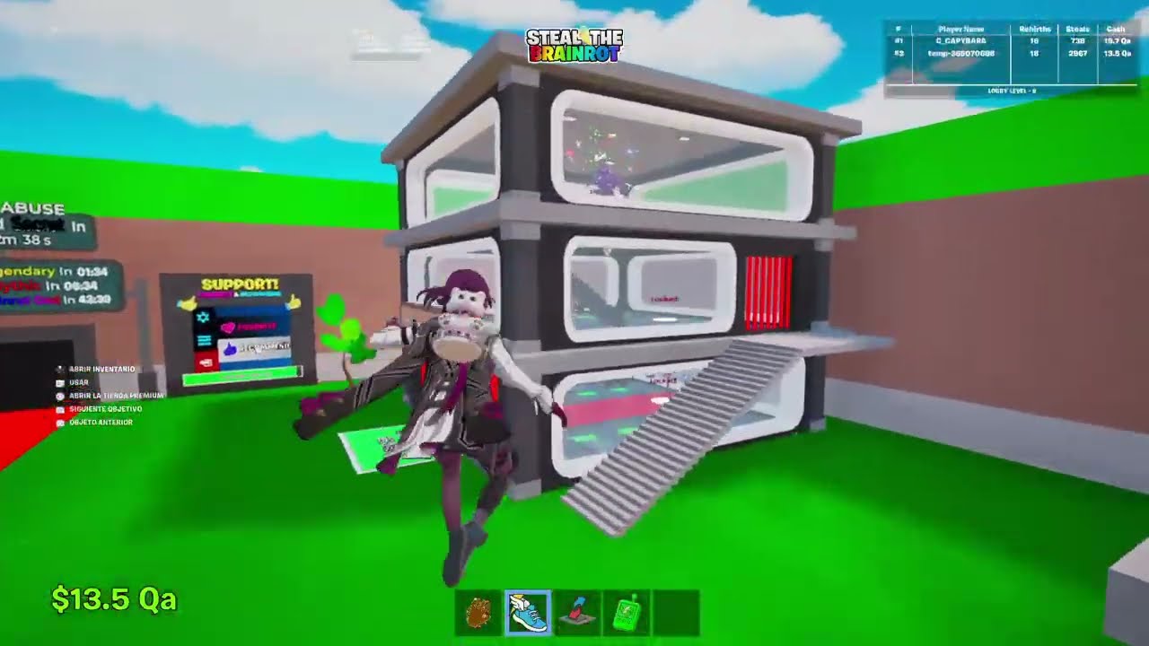 Entregando Garbagzilla X Skin a Capi TRADEO AdminFantasyRainbow