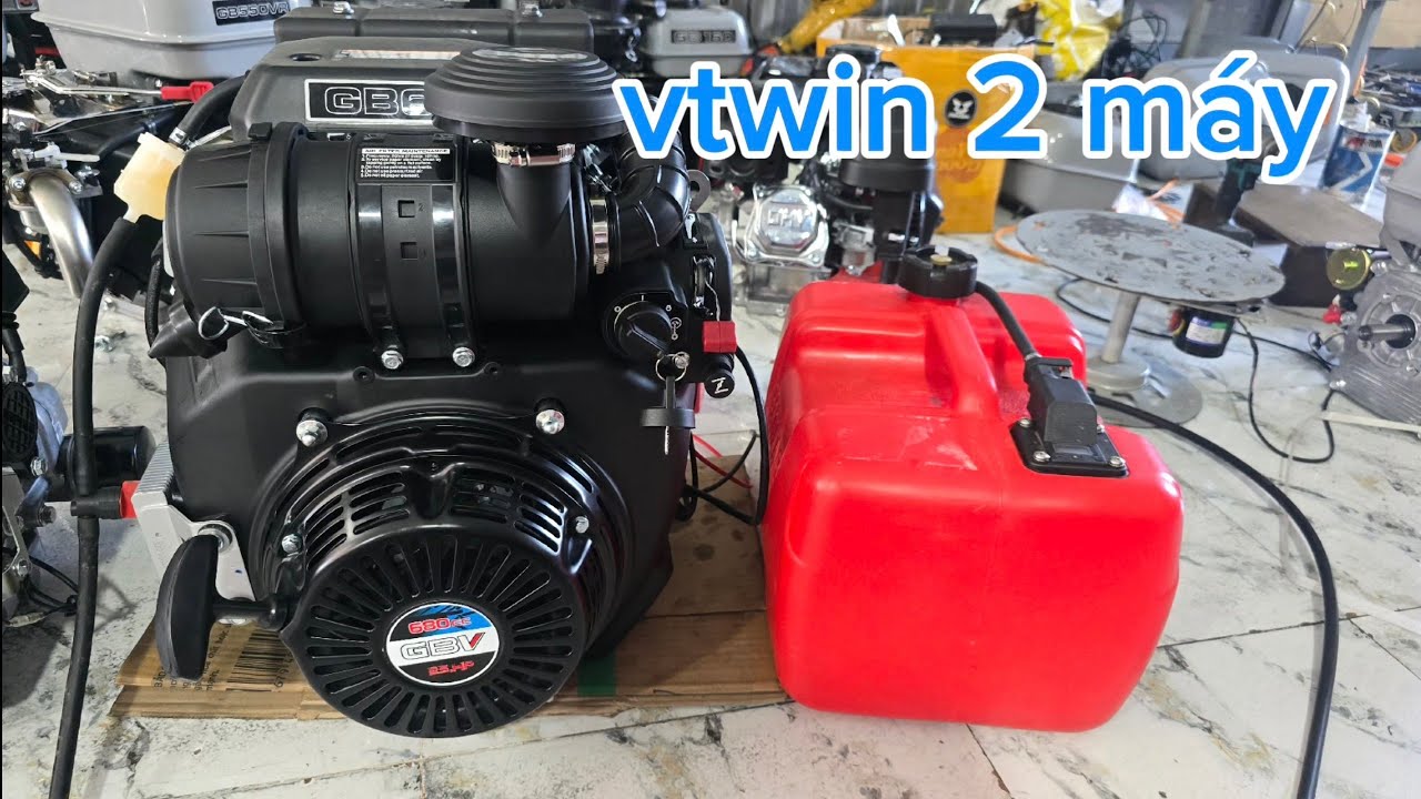 M&aacute;y nổ GB vtwin 2 M&aacute;y,  động cơ xăng si&ecirc;u mạnh gi&aacute; rẻ, đầu nổ mới nhất 0969503779 ng&agrave;y 25/11/2025