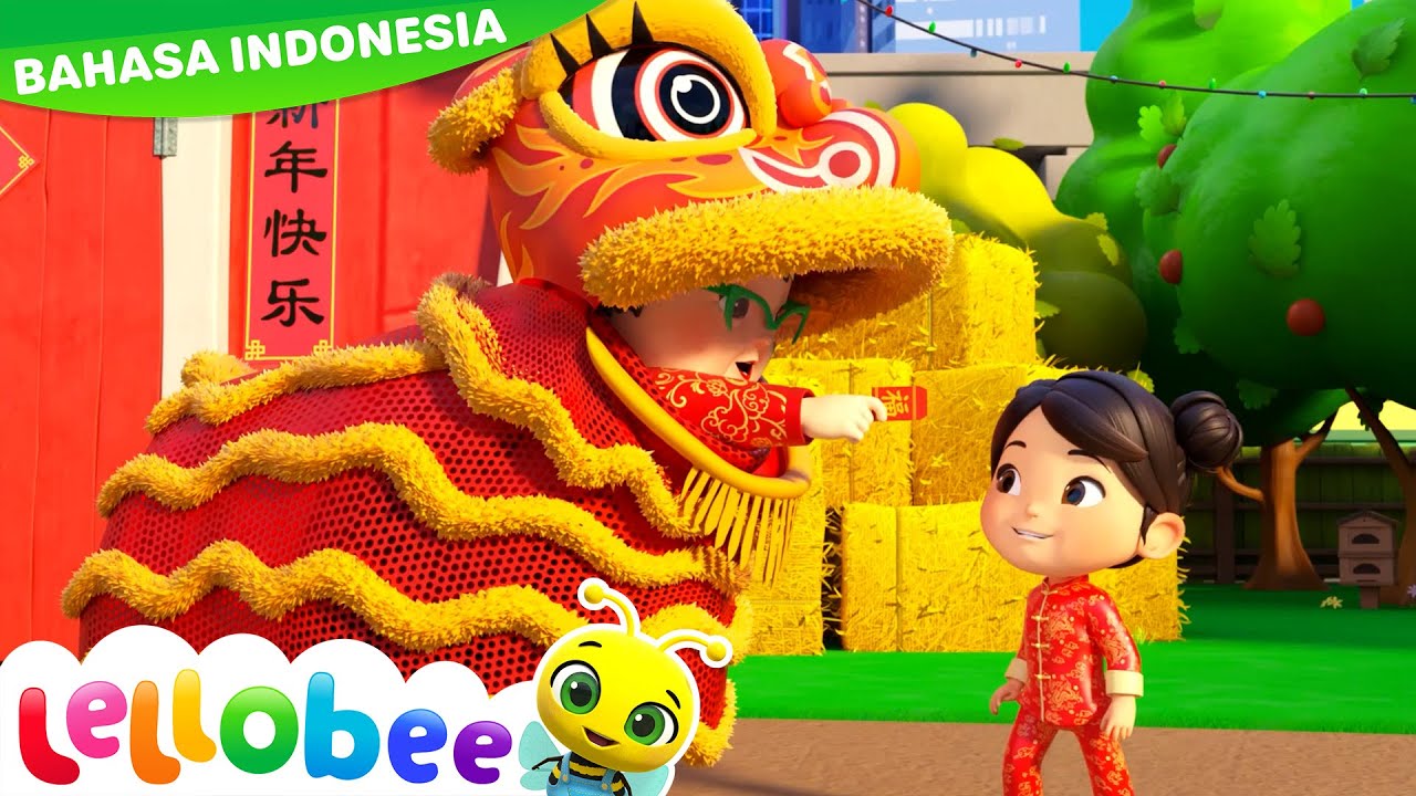 Tahun Baru China | Lellobee City Farm Indonesia | Kartun dan Lagu Anak-anak Indonesia