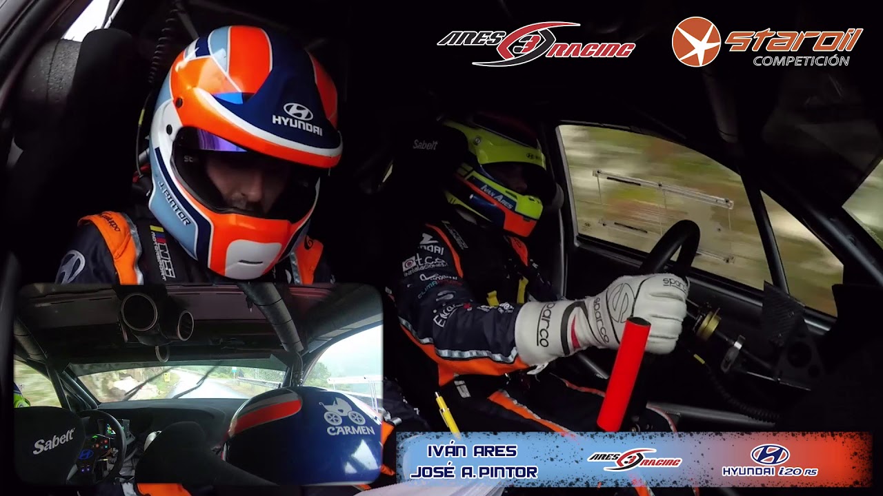 Onboard Iván Ares - José Pintor | Hyundai I20 R5 | TC-1 A Peroxa - Rallye de Ourense 2018