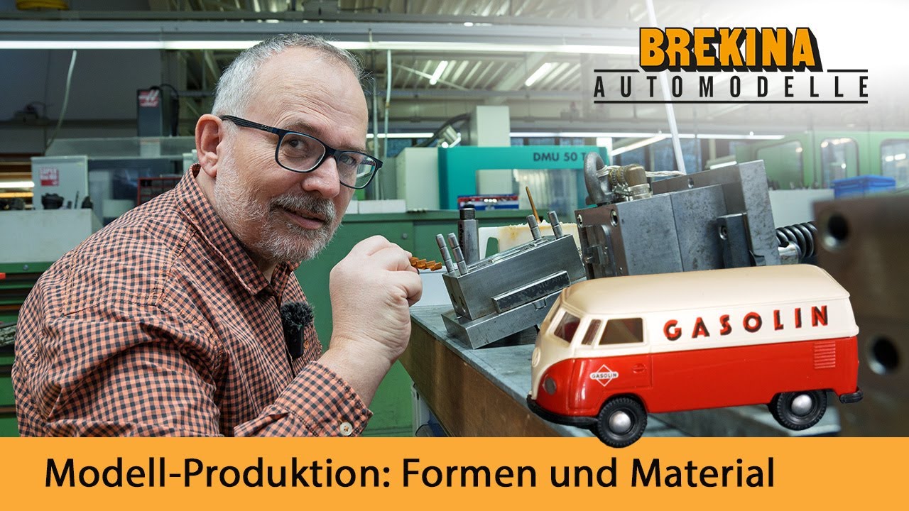 BREKINA - Ein Blick hinter die Kulissen: Formen und Material f&uuml;r die Produktion von 1:87 Modellen!