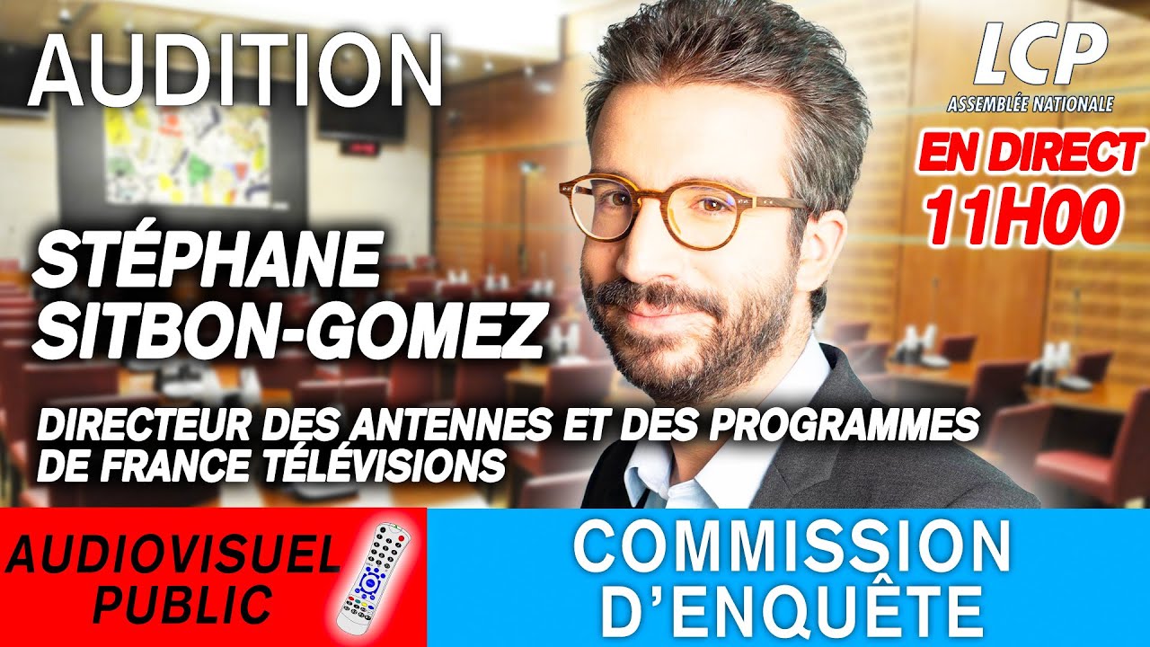 [DIRECT] Commission d'enqu&ecirc;te audiovisuel : audition de St&eacute;phane Sitbon-Gomez  - 18/12/2025