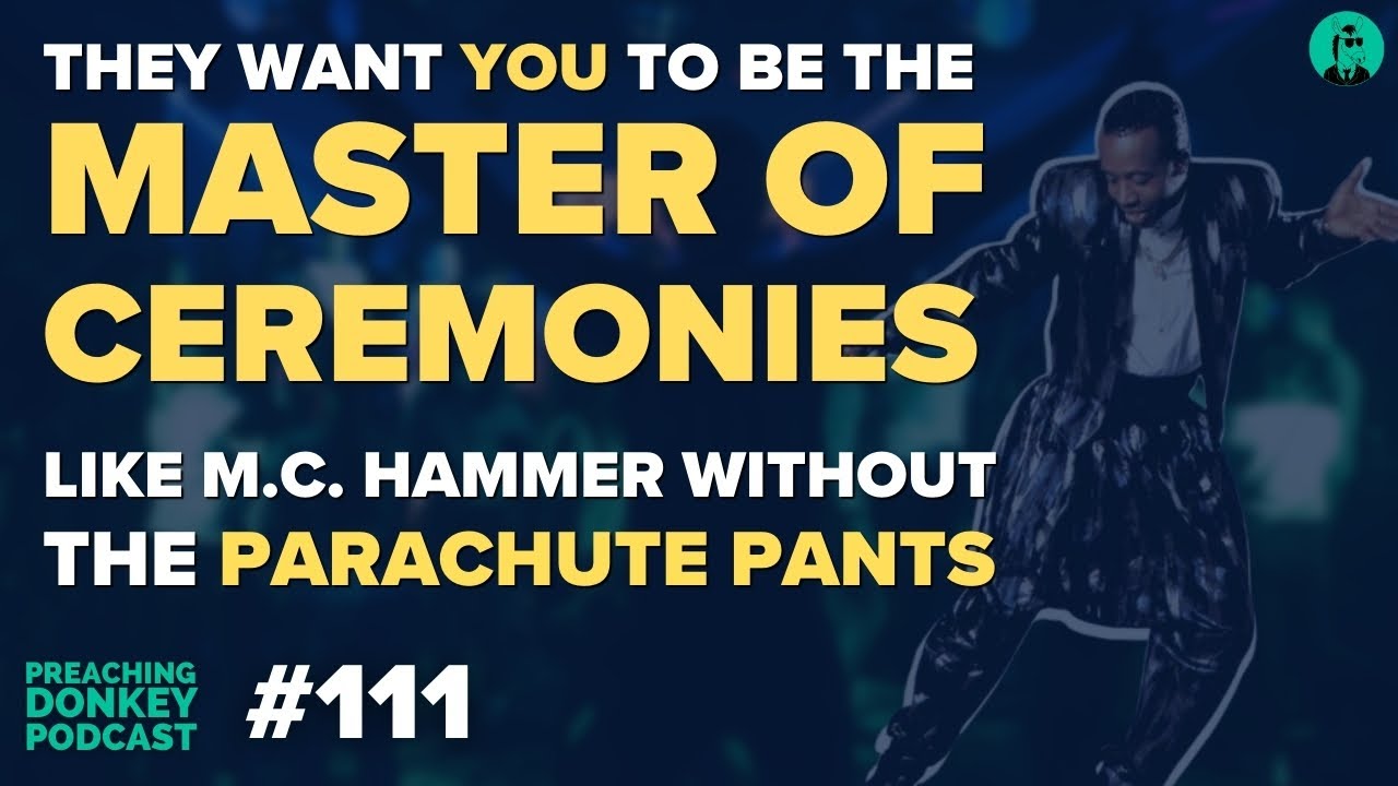 Be the Master of Ceremonies (Pastor Expectations 6 of 7)
