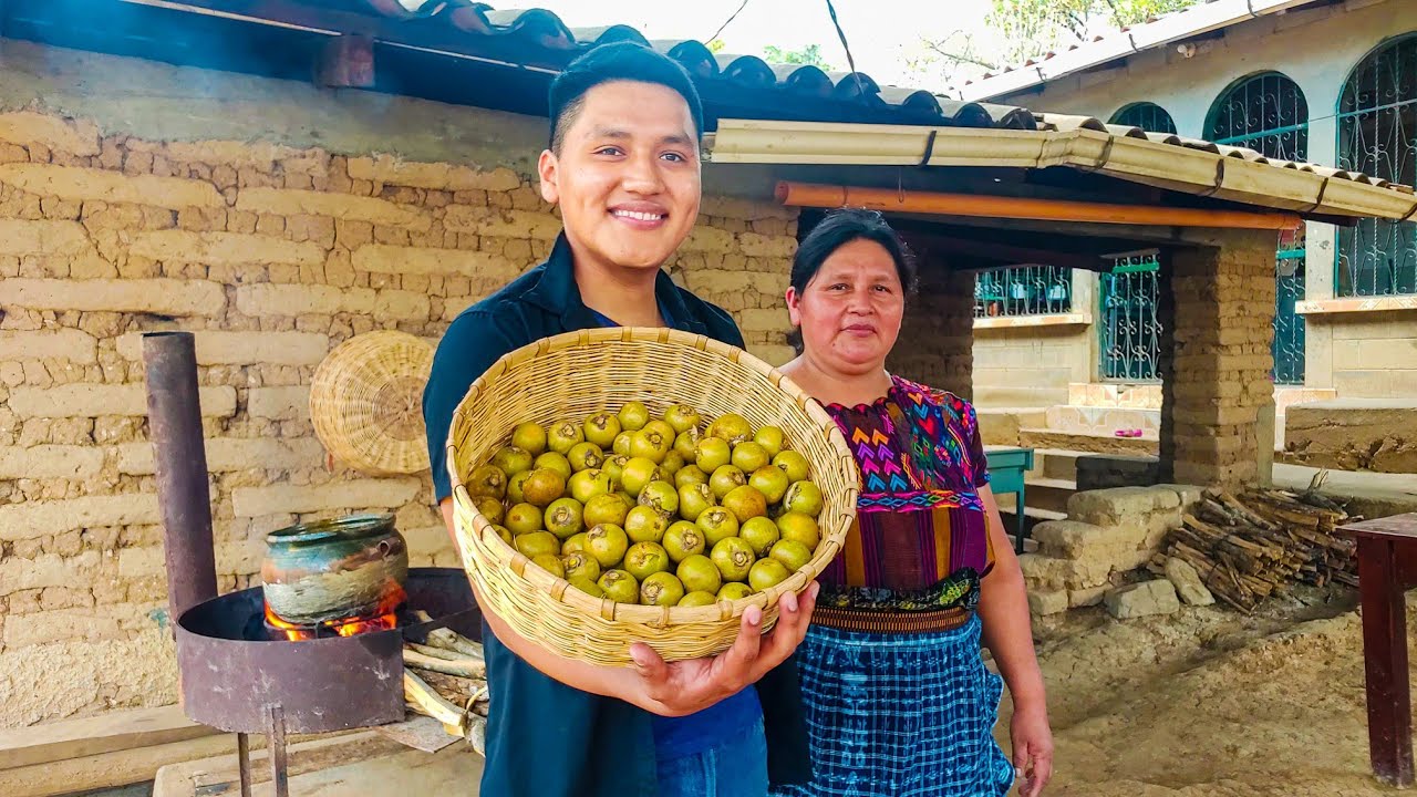 Preparando COYOLES en miel 🤤