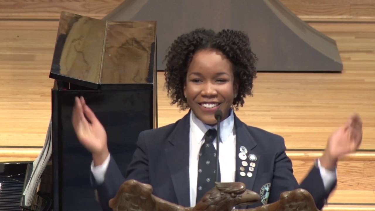 Eboni Branch - Chapel Speech, June 1, 2016