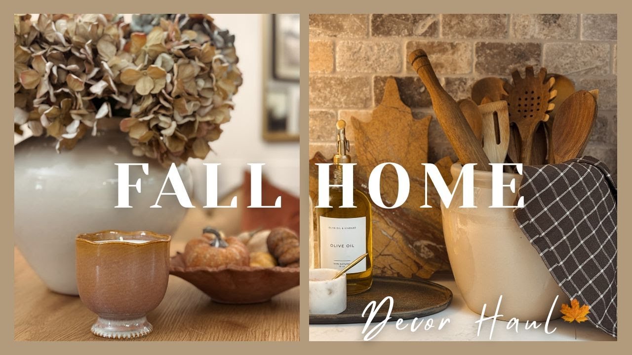 | 2025 Fall Home Decor & Decorating Ideas 🍁 | HomeGoods, Magnolia, Pottery Barn, H&M, Target... |