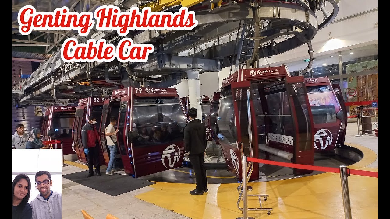 Genting Highlands Cable Car 🚊 | Gondola Ride | Vlog 15 | Sinhala 🇱🇰 | Malaysia 🇲🇾