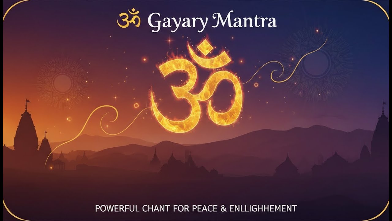 Gaytri Mantra   ॐ भूर्भुवः स्वः| Govardhan Divine Scape