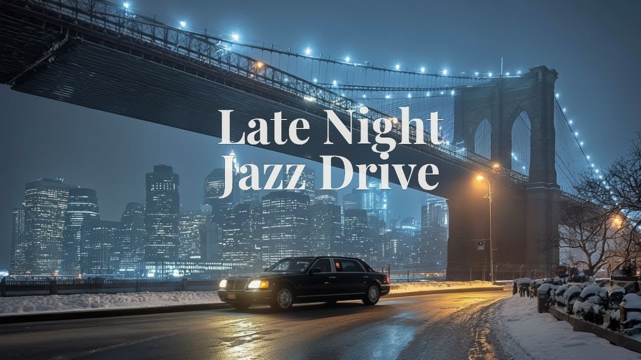 Playlist 🎧 Ночная атмосфера | New York Jazz Drive | Still Moving in NYC