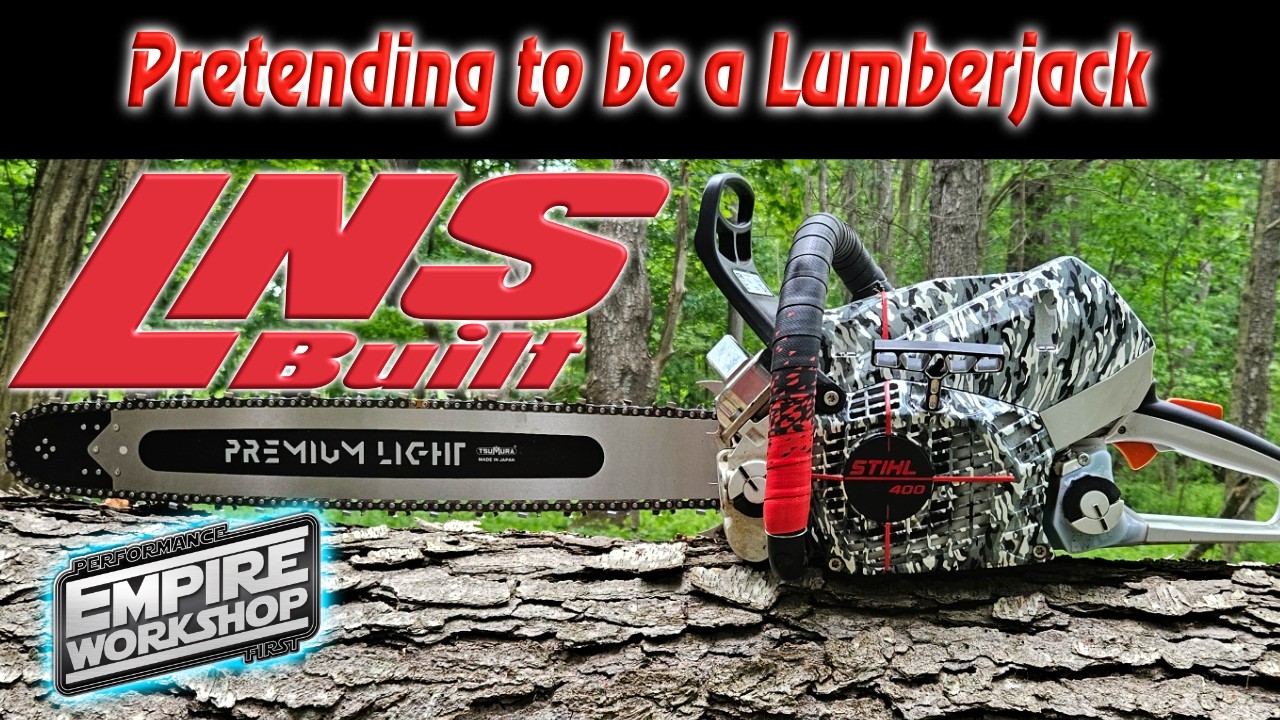 Udawanie drwala z motocyklem Stihl MS400.1 400 ms400 @Leave_Nothing_Stock
