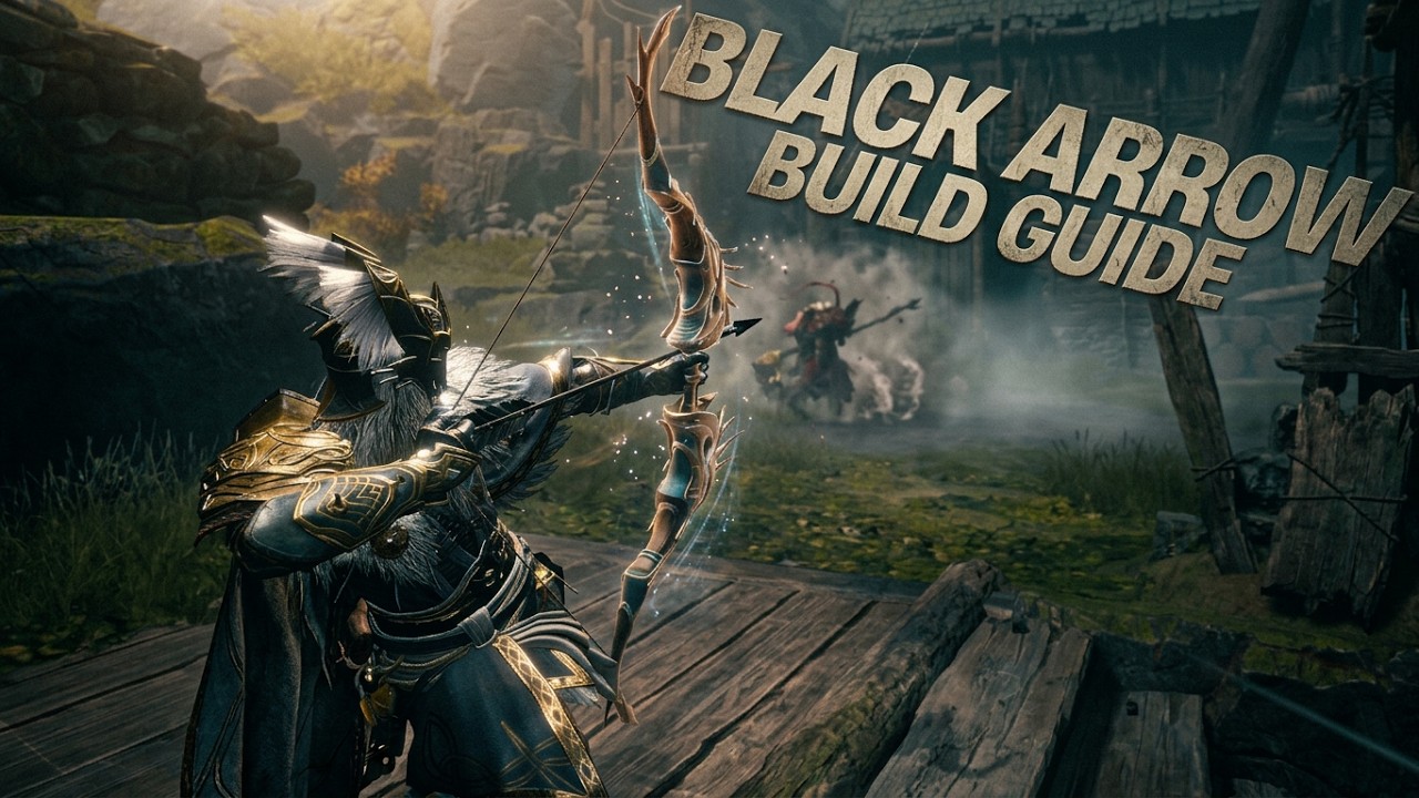 BLACK ARROW: ГАЙД ПО БИЛДУ ЗА 2 МИНУТЫ! MISTFALL HUNTERS.