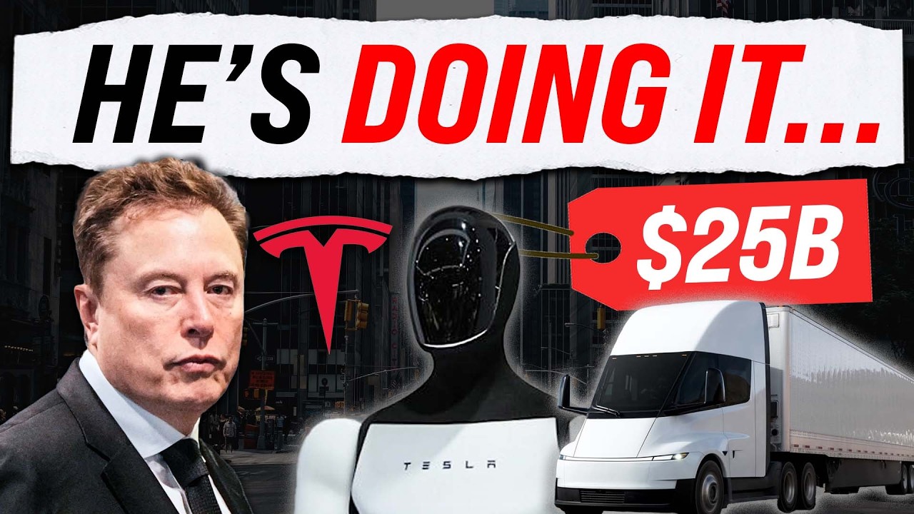 Новый, вызывающий споры план Илона Маска для Tesla...
