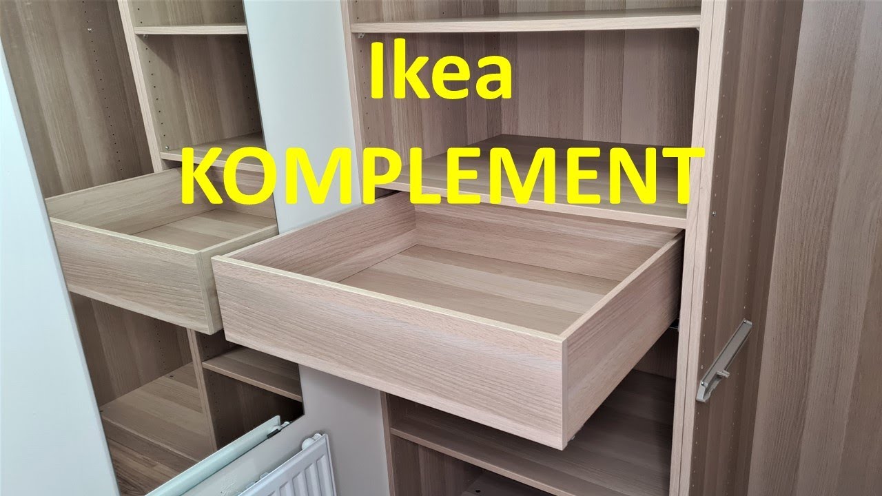 How to assemble Ikea Komplement drawer