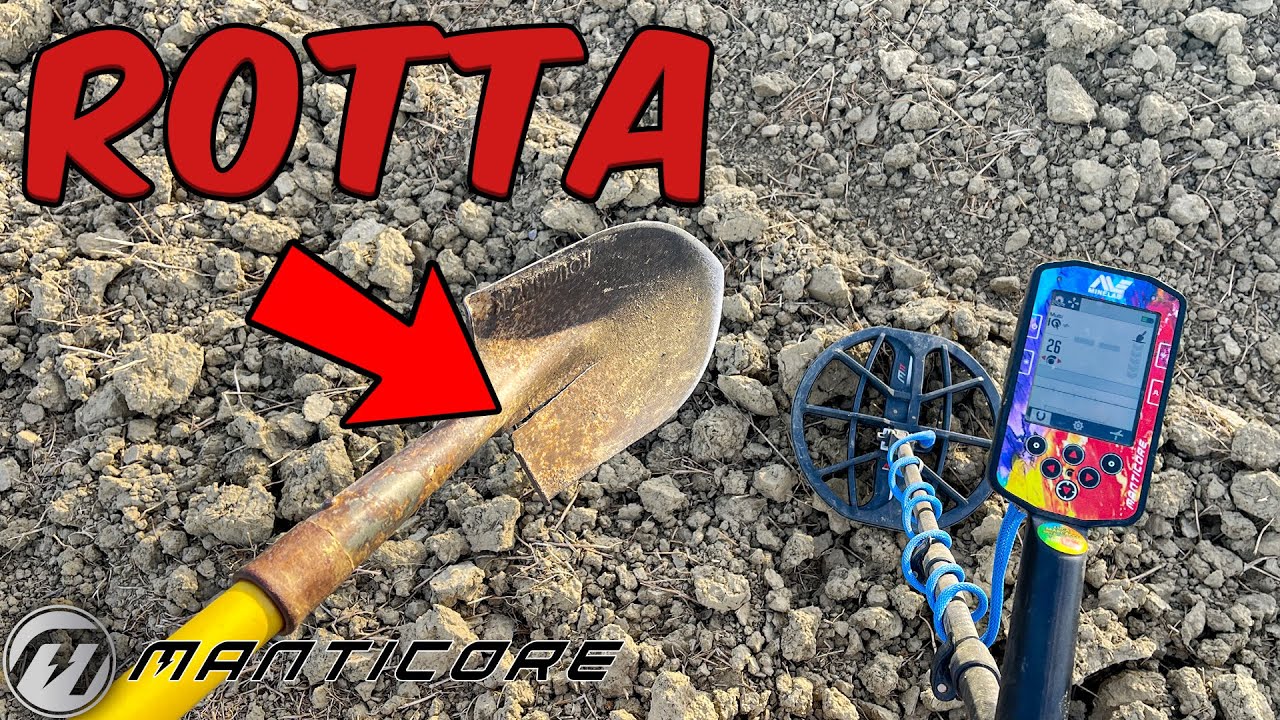 ROMPO LA PALA nelle zolle.. non ci credo..  - Ricerca con il METAL DETECTOR