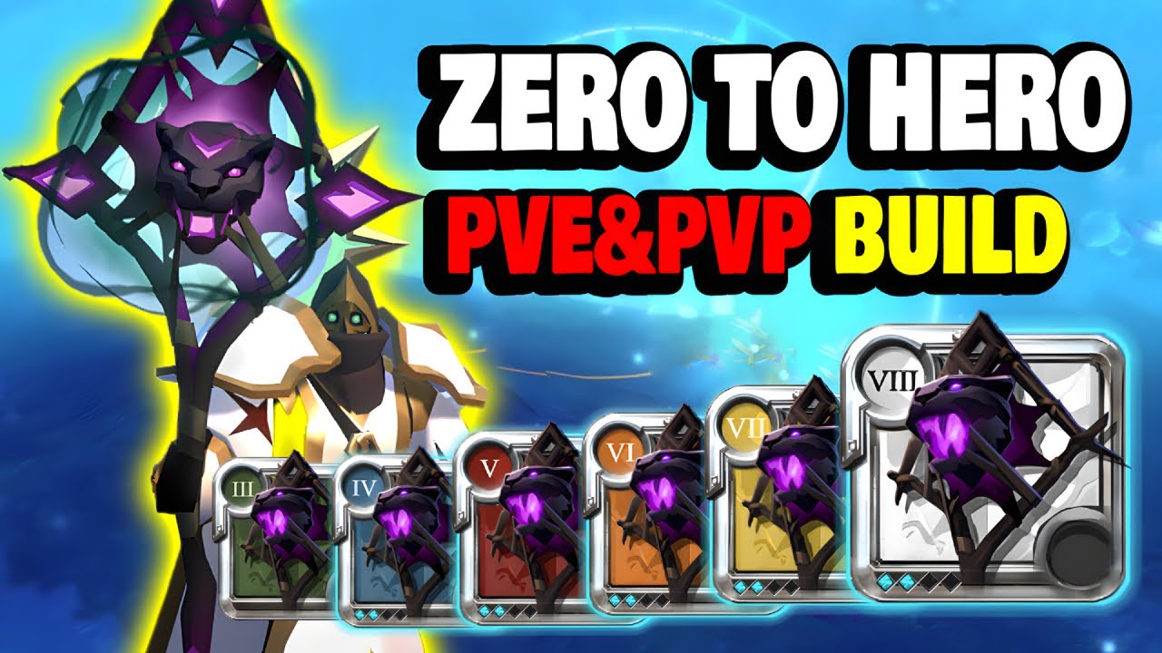 Prowling Staff ZERO TO HERO PVE&PVP BUILD ALBION ONLINE GUIDE