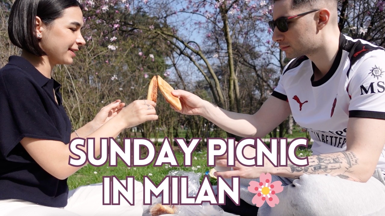 Spring Picnic in Milan 🌸 Parco Sempione & International Women's Day Vlog